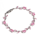 Dainty Rose Bracelet perfect gift for special days.