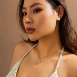 Temperamental Luxury Rhinestone Tree of Life Pendant Necklace Women