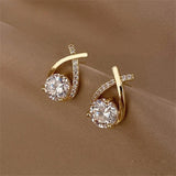 Fashion Cross Stud Earrings For Women