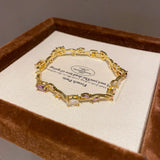 Dainty Rose Bracelet perfect gift for special days.